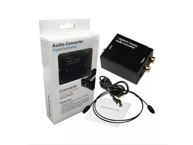 &u+ CONVERTIDOR OPTICO DIGITAL A ANALOGO (3120)